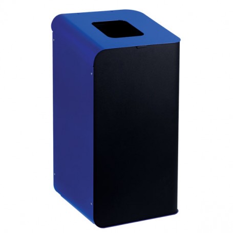 GETTACARTE DIFFERENZIATA METALLO BLU 