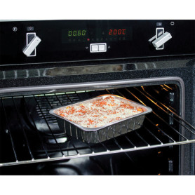 VASCHETTE TS IN ALLUMINIO 900ML PZ.160 196 X 142 X 45  SERIE G