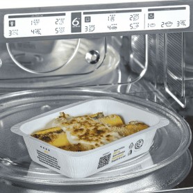 VASCHETTE TS CARTONCINO+PP 1500ML PZ.100 232 X 192 X 45