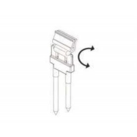 AGO DOPPIA PUNTA C/CLIP PRESSIONE NR P25 