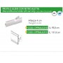 PROFILO ALSER C/RETRO ALETTA 4CM 98.8CM 