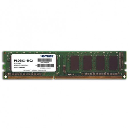 DDR3 PATRIOT 8GB 1600Mhz - PSD38G16002 