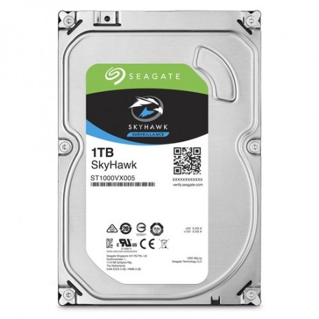 HD SEAGATE SKYHAWK SATA3 1TB 3.5" 5900 R PM  64mb cache 24x7 - (Ideali per DVR/PVR) ST1000VX005