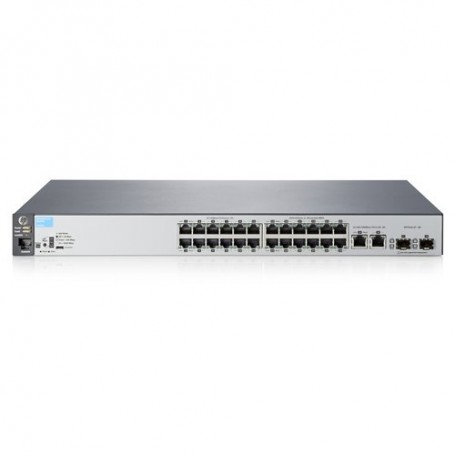 SWITCH HP ARUBA 2530-24 MANAGED 24XRJ45 AUTOS. 10/100 PORTS 2XSFP 1000 PORTS 2XRJ45 AUTOS. 10/100/1000 PORTS - J9782A