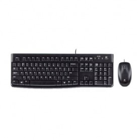 TASTIERA LOGITECH  + MOUSE MK120 USB NER A - 3 TASTI Italian Layout 920-002543