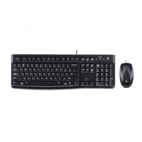 TASTIERA LOGITECH  + MOUSE MK120 USB NER A - 3 TASTI Italian Layout 920-002543