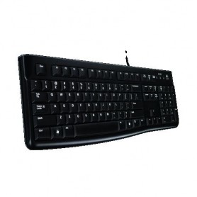 TASTIERA LOGITECH "K120 Keyboard Black" For Business USB oem