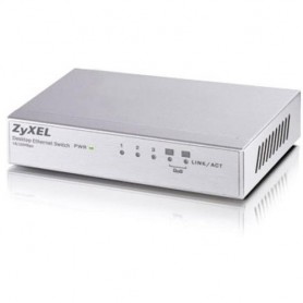 SWITCH ZYXEL ES-105A v3 5P LAN 10/100M L 2 UNMANAGED DESKTOP Case Metalico
