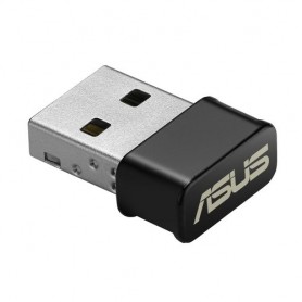 ADATTATORE WIRELESS ASUS USB-AC53 Nano U SB 3.0  WiFi AC1200 Dual Band 867+400Mbps / formato compatto / supporto MU-MIMO