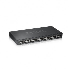 SWITCH ZYXEL GS1920-48V2 44P GIGABIT+4P DUAL GIGABIT+2P SFP GIGABIT,  IPv6, RACK,WEB MANAGED FREE Nebula Basic
