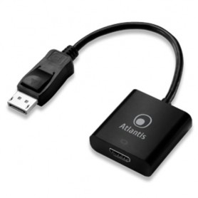 CAVO ADATTATORE ATLANTIS DISPLAY PORT DP TO HDMI 20cm A04-DP_HDMI