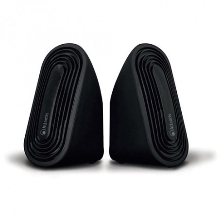 CASSE ATLANTIS "Soundpower 280" 2.0 4W R MS, Nero P003-YDS-216