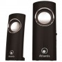 CASSE ATLANTIS "Soundpower 340" 2.0 2W R MS, Elegante finitura high glossy Nero Lucido P003-C12-B
