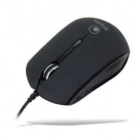 MINI MOUSE ATLANTIS P009-KM23-BK SCROLL USB 3 tasti 800-1000 dpi, Black