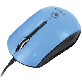 MINI MOUSE ATLANTIS P009-KM23-BL SCROLL USB 3 tasti 800-1000 dpi, Blu