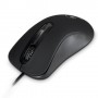 MOUSE ATLANTIS P009-OPTISTAR-USB ottico 3 tasti con scroll usb, Finitura Rubber Coatted Nero