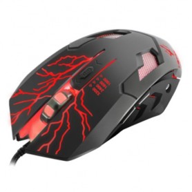 MOUSE TRITON by Atlantis X320 GAMING Ott ico 4risoluzioni,luce LED multicolore"Colourshow"6tasti,finitura in gomma USB P0