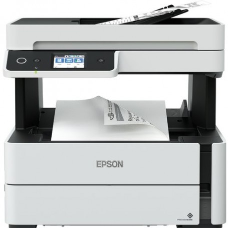 MULTIFUNZIONE EPSON EcoTank MONO ET-M317 0 A4 15PPM 250FF ADF DUPLEX LAN USB WiFi starter kit di 11000PP