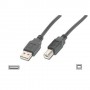 CAVO DIGITUS USB 2.0 A-B M-M 3MT in RAME Colore NERO