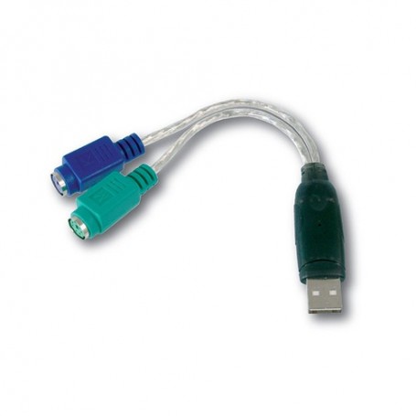 CAVO ADATTATORE DIGITUS DA USB a 2xPS2 M /F