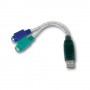 CAVO ADATTATORE DIGITUS DA USB a 2xPS2 M /F