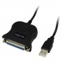 CAVO ADATTATORE LINK DA USB a PARALLELO 25poli M/F 1,50MT