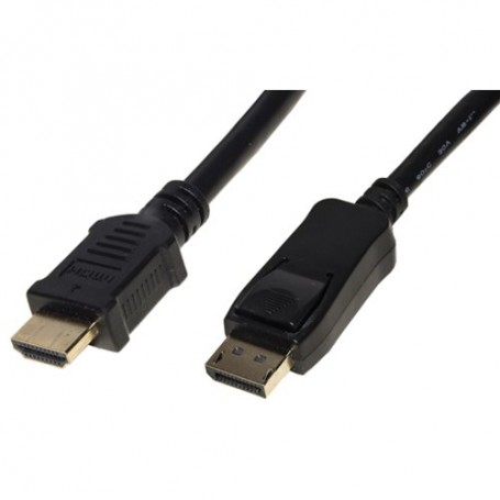 CAVO ADATTATORE LINK DISPLAYPORT CONNETT ORI DP 1.2 - HDMI 1.4 4Kx2K 30 HZ CONTATTI DORATI  M/M 1.8mt