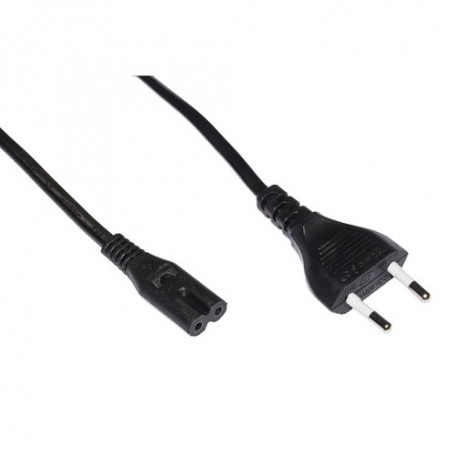 CAVO ALIMENTAZIONE LINK CON SPINA ITALIA NA BIPOLARE - PRESA 8 FORM DIRITTA FEMMINA C7 1.8mt