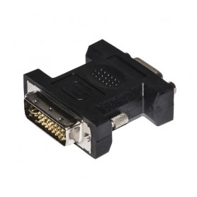 ADATTATORE DVI/VGA LINK da DVI 24+5 pin MASCHIO a VGA 15P FEMMINA
