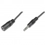 CAVO AUDIO PROLUNGA DIGITUS CONNETTORI 3 ,5mm M/F 1,5mt