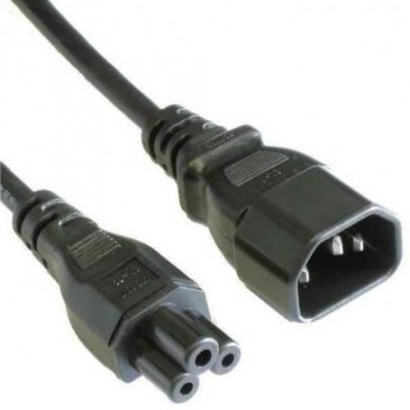 CAVO ALIMENTAZIONE LINK CONNETTORI C14 M ASCHIO C5 FEMMINA 1,80mt