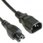CAVO ALIMENTAZIONE LINK CONNETTORI C14 M ASCHIO C5 FEMMINA 1,80mt