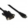 CAVO ADATTATORE M/M HDMI a DVI-D LINK  d a HDMI 19POLI a DVI-D 18+1 POLI 4Kx2K 2MT