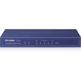 ROUTER TP-LINK TL-R470T+ 5P Multi-Wan pe r Small Office and Net Cafe, Advanced firewall, Configurabile fino a 4P Wan