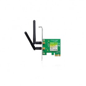 SCHEDA WIRELESS TP-LINK TL-WN881ND PCI E XPRESS 300M  Atheros, 2T3R, 2.4GHz 802.11n/g/b, 2 ANTENNE STACCABILI 2dBi