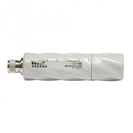 MIKROTIK GrooveA 52 ac Nmale connector, 720MHzCPU,64MB RAM,1xGigabit LAN,1built-in high power2.4/5GHz 802.11a/b/g/n/ac O