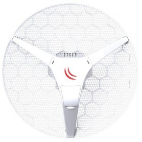 ANTENNA MIKROTIK RBLHG-2nD with 18dBi 2. 4GHz antenna,Dual Chain 802.11bgn wireless,650MHz CPU,64MB RAM,1xLAN,POE,PSU,Rou