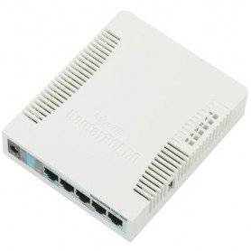 RouterBOARD MIKROTIK 951G-2HnD 600Mhz CP U,128MB,5xGbit LAN,built-in 2.4Ghz 802b/g/n 2x2 2chain wireless with integr ant,