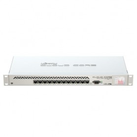 MIKROTIK Cloud Core Router 1016-12G Tile ra Tile-Gx16 CPU(16cores,1.2Ghz per core),2GB RAM, 12xGbit LAN, RouterOS L6,1U r