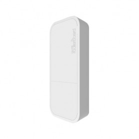 ACCESS POINT MIKROTIK RBwAP2nD wAP 650MH zCPU,64MB RAM,1LAN,built-in2.4Ghz 802.11b/g/n2Chain wireless antenna RouterOS L4