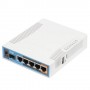ACCESS POINT MIKROTIK hAP ac 720MHzCPU,1 28MB RAM,5Gigabit LAN,built-in2.4Ghz 802.11b/g/n 3chain wireless,SFP cage,deskto