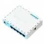 ROUTERBOARD MIKROTIK RB750Gr3 hEX with D ual Core 880MHz MHz CPU,256MB RAM,5Gigabit LAN ports, USB,RouterOS L4,plastic ca