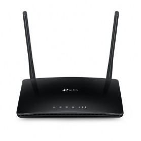 ROUTER TP-LINK TL-MR6400 V4 300Mbps Wire less N 4G LTE modem, 3P LAN+1P WAN, 2ant interne WiFi, 2ant staccabili LTE