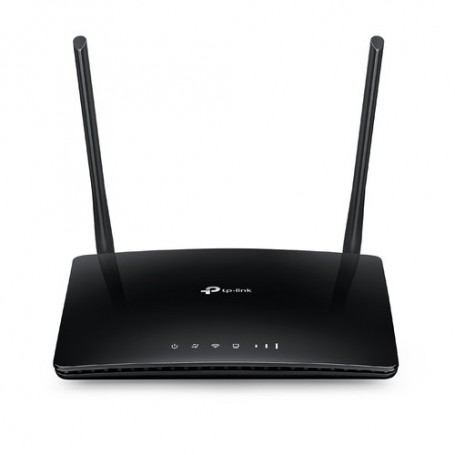ROUTER TP-LINK TL-MR6400 V4 300Mbps Wire less N 4G LTE modem, 3P LAN+1P WAN, 2ant interne WiFi, 2ant staccabili LTE