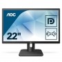 MONITOR AOC LED 21.5" Wide 22E1Q 1920x10 80 5ms 250cd/mq 3.000:1(20.000.000:1) 2X2W MM VGA HDMI DP