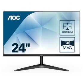 MONITOR AOC LED 23.6'' Wide 24B1H 0,275 1920x1080 5ms 250cd/mq 1.000:1 (20.000.000:1) VGA HDMI