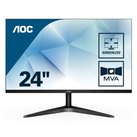 MONITOR AOC LED 23.6'' Wide 24B1H 0,275 1920x1080 5ms 250cd/mq 1.000:1 (20.000.000:1) VGA HDMI