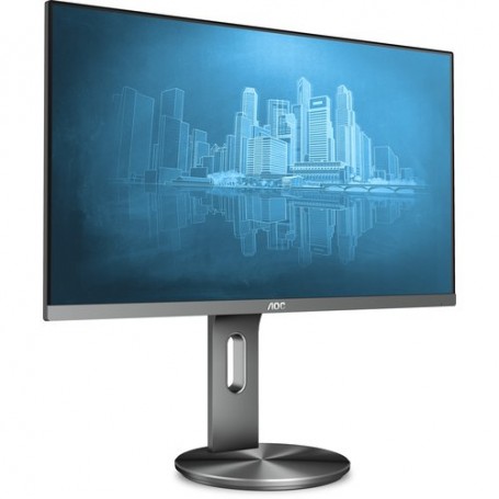 MONITOR AOC LED 27" Wide U2790PQU IPS 38 40x2160 5ms 350cd/mq 1.000:1(50.000.000:1) 2x2W MM PIVOT Reg.H 2HDMI DP