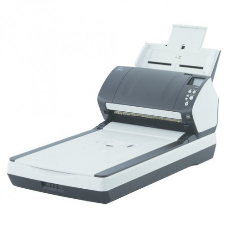 SCANNER FUJITSU FI-7260 A4 (A3 con carte llina opzionale)60ppm/120ipm Risoluzione 600dpi ADF 80FF DUPLEX USB Lastra Piana