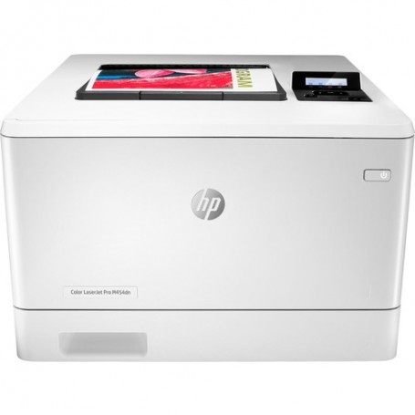 STAMPANTE HP CONSUMER LASER COLORI CLJ-M 454dn PRO A4 27/27PPM 512MB 200FF (150+50) PCL6 DUPLEX LAN USB2.0